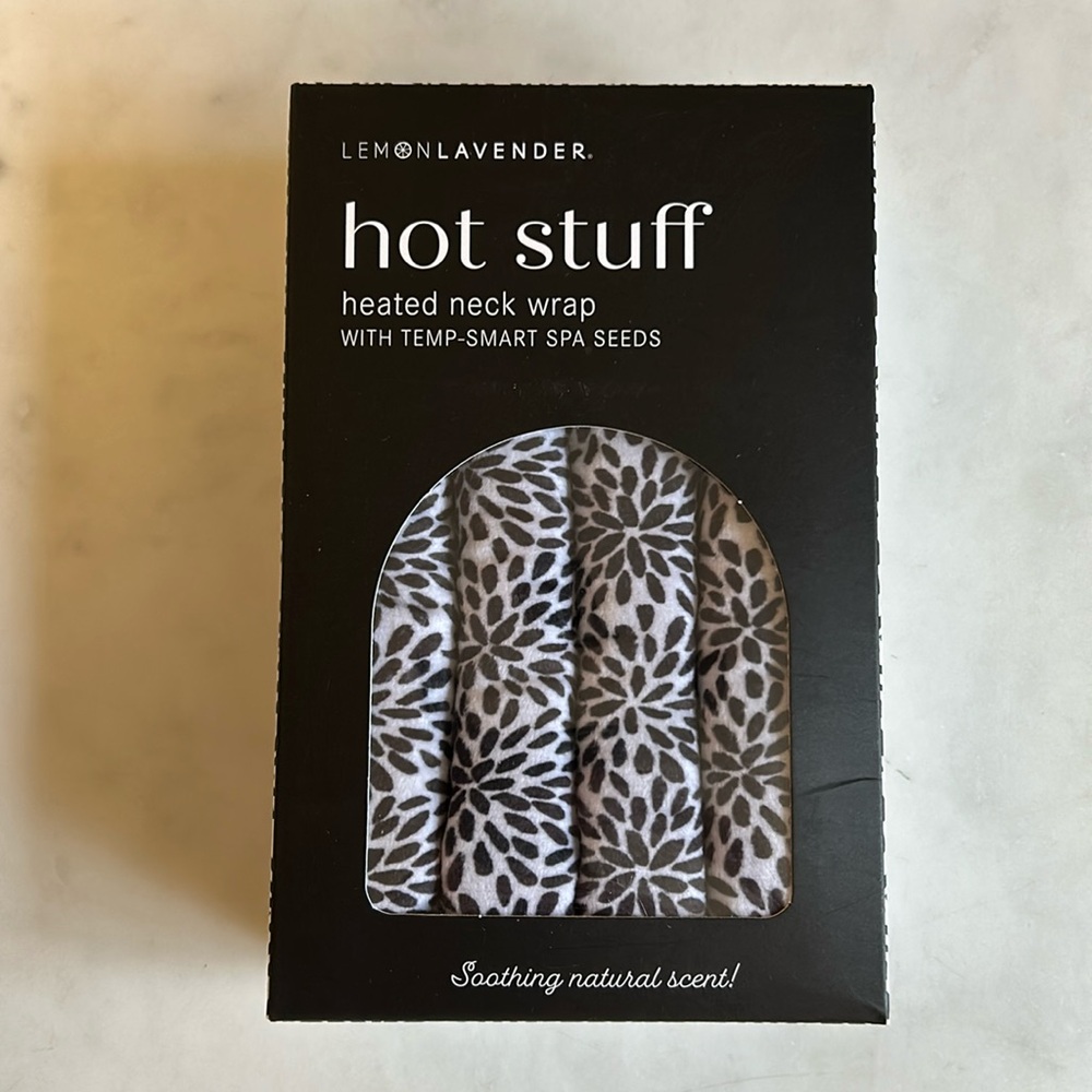 Lemon Lavender Hot Stuff Heated Neck Wrap